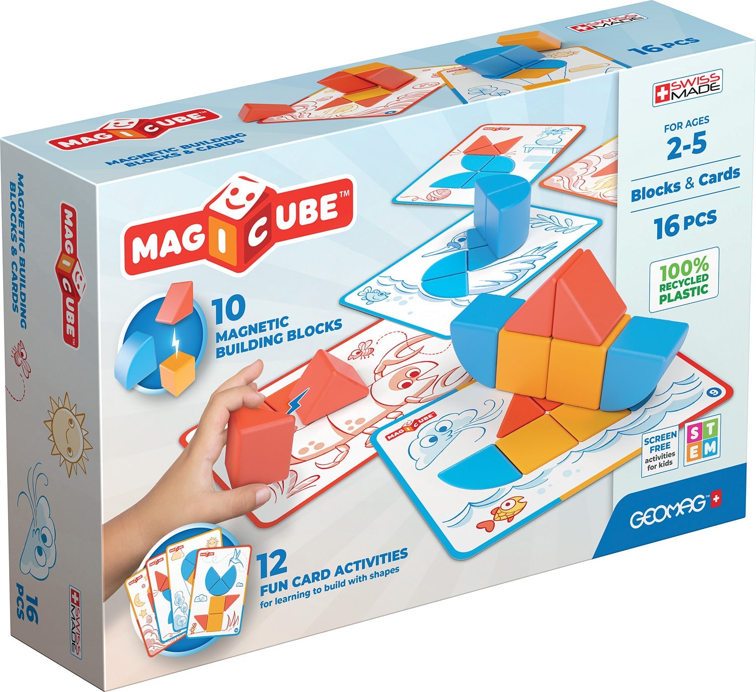 #Geomag Educational Magicube RE Blocks & Cards 16